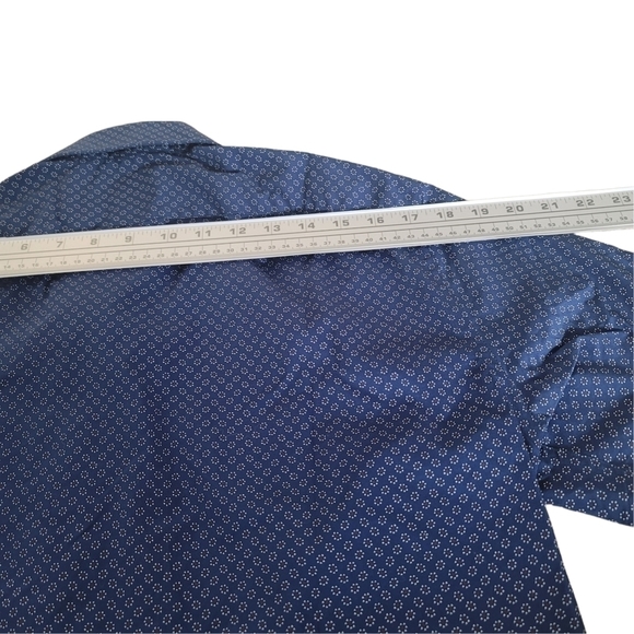 LUCKY Men's Short Sleeve Blue Shirt Sz M (15-15.5) - Picture 8 of 10